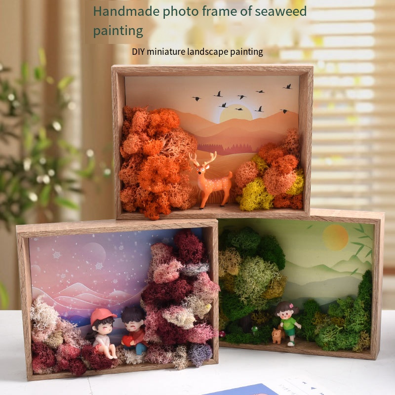 Seaweed Art DIY Kit - 3D Frame - đánh giá và giá Plant Parent Gift Set